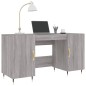 vidaXL Scrivania Grigio Sonoma 140x50x75 cm in Legno Multistrato vidaXL Scrivania Grigio Sonoma 140x50x75 cm in Legno Multistrato