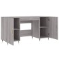 vidaXL Scrivania Grigio Sonoma 140x50x75 cm in Legno Multistrato vidaXL Scrivania Grigio Sonoma 140x50x75 cm in Legno Multistrato