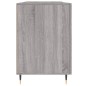 vidaXL Scrivania Grigio Sonoma 140x50x75 cm in Legno Multistrato vidaXL Scrivania Grigio Sonoma 140x50x75 cm in Legno Multistrato