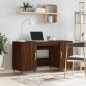 vidaXL Scrivania Rovere Marrone 140x50x75 cm in Legno Multistrato vidaXL Scrivania Rovere Marrone 140x50x75 cm in Legno Multistrato