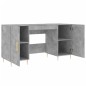 vidaXL Scrivania Grigio Cemento 140x50x75 cm in Legno Multistrato vidaXL Scrivania Grigio Cemento 140x50x75 cm in Legno Multistrato