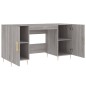 vidaXL Scrivania Grigio Sonoma 140x50x75 cm in Legno Multistrato vidaXL Scrivania Grigio Sonoma 140x50x75 cm in Legno Multistrato