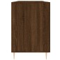 vidaXL Scrivania Rovere Marrone 140x50x75 cm in Legno Multistrato