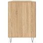 vidaXL Scrivania Rovere Sonoma 140x50x75 cm in Legno Multistrato
