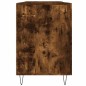 vidaXL Scrivania Rovere Fumo 140x50x75 cm in Legno Multistrato