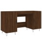 vidaXL Scrivania Rovere Marrone 140x50x75 cm in Legno Multistrato vidaXL Scrivania Rovere Marrone 140x50x75 cm in Legno Multistrato