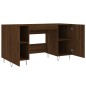 vidaXL Scrivania Rovere Marrone 140x50x75 cm in Legno Multistrato vidaXL Scrivania Rovere Marrone 140x50x75 cm in Legno Multistrato