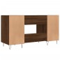 vidaXL Scrivania Rovere Marrone 140x50x75 cm in Legno Multistrato vidaXL Scrivania Rovere Marrone 140x50x75 cm in Legno Multistrato