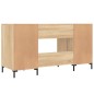 vidaXL Scrivania Rovere Sonoma 140x50x75 cm in Legno Multistrato vidaXL Scrivania Rovere Sonoma 140x50x75 cm in Legno Multistrato