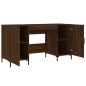 vidaXL Scrivania Rovere Marrone 140x50x75 cm in Legno Multistrato vidaXL Scrivania Rovere Marrone 140x50x75 cm in Legno Multistrato