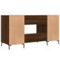 vidaXL Scrivania Rovere Marrone 140x50x75 cm in Legno Multistrato vidaXL Scrivania Rovere Marrone 140x50x75 cm in Legno Multistrato
