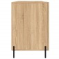 vidaXL Scrivania Rovere Sonoma 140x50x75 cm in Legno Multistrato