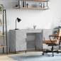 vidaXL Scrivania Grigio Cemento 140x50x75 cm in Legno Multistrato vidaXL Scrivania Grigio Cemento 140x50x75 cm in Legno Multistrato
