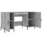vidaXL Scrivania Grigio Cemento 140x50x75 cm in Legno Multistrato vidaXL Scrivania Grigio Cemento 140x50x75 cm in Legno Multistrato