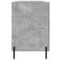 vidaXL Scrivania Grigio Cemento 140x50x75 cm in Legno Multistrato vidaXL Scrivania Grigio Cemento 140x50x75 cm in Legno Multistrato