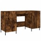 vidaXL Scrivania Rovere Fumo 140x50x75 cm in Legno Multistrato vidaXL Scrivania Rovere Fumo 140x50x75 cm in Legno Multistrato