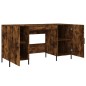 vidaXL Scrivania Rovere Fumo 140x50x75 cm in Legno Multistrato vidaXL Scrivania Rovere Fumo 140x50x75 cm in Legno Multistrato
