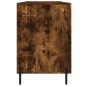vidaXL Scrivania Rovere Fumo 140x50x75 cm in Legno Multistrato vidaXL Scrivania Rovere Fumo 140x50x75 cm in Legno Multistrato