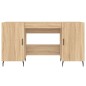 vidaXL Scrivania Rovere Sonoma 140x50x75 cm in Legno Multistrato vidaXL Scrivania Rovere Sonoma 140x50x75 cm in Legno Multistrato