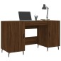vidaXL Scrivania Rovere Marrone 140x50x75 cm in Legno Multistrato vidaXL Scrivania Rovere Marrone 140x50x75 cm in Legno Multistrato