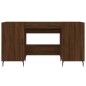 vidaXL Scrivania Rovere Marrone 140x50x75 cm in Legno Multistrato vidaXL Scrivania Rovere Marrone 140x50x75 cm in Legno Multistrato