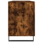vidaXL Scrivania Rovere Fumo 140x50x75 cm in Legno Multistrato vidaXL Scrivania Rovere Fumo 140x50x75 cm in Legno Multistrato