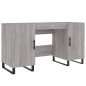 vidaXL Scrivania Grigio Sonoma 140x50x75 cm in Legno Multistrato vidaXL Scrivania Grigio Sonoma 140x50x75 cm in Legno Multistrato