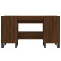 vidaXL Scrivania Rovere Marrone 140x50x75 cm in Legno Multistrato vidaXL Scrivania Rovere Marrone 140x50x75 cm in Legno Multistrato