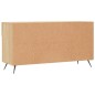 vidaXL Panca Porta Scarpe Rovere Sonoma 102x35x55 cm Legno Multistrato