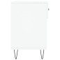vidaXL Panca Porta Scarpe Bianca 102x35x55 cm in Legno Multistrato vidaXL Panca Porta Scarpe Bianca 102x35x55 cm in Legno Multistrato