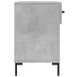 vidaXL Panca Porta Scarpe Grigio Cemento 102x35x55cm Legno Multistrato vidaXL Panca Porta Scarpe Grigio Cemento 102x35x55cm Legno Multistrato
