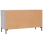 vidaXL Panca Porta Scarpe Grigio Sonoma 102x35x55 cm Legno Multistrato vidaXL Panca Porta Scarpe Grigio Sonoma 102x35x55 cm Legno Multistrato
