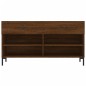 vidaXL Panca Porta Scarpe Rovere Marrone 102x35x55cm Legno Multistrato vidaXL Panca Porta Scarpe Rovere Marrone 102x35x55cm Legno Multistrato