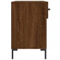 vidaXL Panca Porta Scarpe Rovere Marrone 102x35x55cm Legno Multistrato vidaXL Panca Porta Scarpe Rovere Marrone 102x35x55cm Legno Multistrato