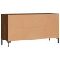 vidaXL Panca Porta Scarpe Rovere Marrone 102x35x55cm Legno Multistrato vidaXL Panca Porta Scarpe Rovere Marrone 102x35x55cm Legno Multistrato