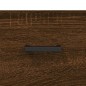 vidaXL Panca Porta Scarpe Rovere Marrone 102x35x55cm Legno Multistrato vidaXL Panca Porta Scarpe Rovere Marrone 102x35x55cm Legno Multistrato