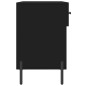 vidaXL Panca Porta Scarpe Nera 102x35x55 cm in Legno Multistrato vidaXL Panca Porta Scarpe Nera 102x35x55 cm in Legno Multistrato