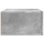vidaXL Comodini a Muro 2 pz Grigio Cemento 35x35x20 cm vidaXL Comodini a Muro 2 pz Grigio Cemento 35x35x20 cm