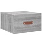 vidaXL Comodino a Muro Grigio Sonoma 35x35x20 cm vidaXL Comodino a Muro Grigio Sonoma 35x35x20 cm