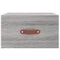 vidaXL Comodino a Muro Grigio Sonoma 35x35x20 cm vidaXL Comodino a Muro Grigio Sonoma 35x35x20 cm
