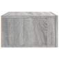vidaXL Comodino a Muro Grigio Sonoma 35x35x20 cm vidaXL Comodino a Muro Grigio Sonoma 35x35x20 cm