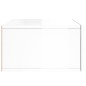 vidaXL Comodino a Muro Bianco Lucido 35x35x20 cm vidaXL Comodino a Muro Bianco Lucido 35x35x20 cm
