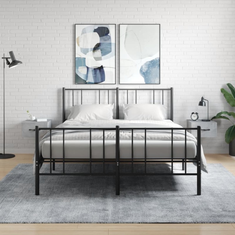 vidaXL Comodini a Muro 2 pz Grigio Cemento 35x35x20 cm vidaXL Comodini a Muro 2 pz Grigio Cemento 35x35x20 cm