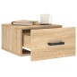 vidaXL Comodini a Muro 2 pz Rovere Sonoma 35x35x20 cm vidaXL Comodini a Muro 2 pz Rovere Sonoma 35x35x20 cm