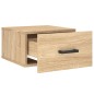 vidaXL Comodini a Muro 2 pz Rovere Sonoma 35x35x20 cm vidaXL Comodini a Muro 2 pz Rovere Sonoma 35x35x20 cm