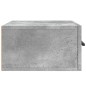 vidaXL Comodini a Muro 2 pz Grigio Cemento 35x35x20 cm vidaXL Comodini a Muro 2 pz Grigio Cemento 35x35x20 cm
