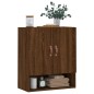 vidaXL Armadietto a Muro Rovere Marrone 60x31x70 cm Legno Multistrato vidaXL Armadietto a Muro Rovere Marrone 60x31x70 cm Legno Multistrato