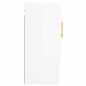 vidaXL Armadietto a Muro Bianco Lucido 60x31x70 cm Legno Multistrato vidaXL Armadietto a Muro Bianco Lucido 60x31x70 cm Legno Multistrato