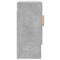 vidaXL Armadietto a Muro Grigio Cemento 60x31x70 cm Legno Multistrato vidaXL Armadietto a Muro Grigio Cemento 60x31x70 cm Legno Multistrato