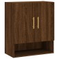 vidaXL Armadietto a Muro Rovere Marrone 60x31x70 cm Legno Multistrato vidaXL Armadietto a Muro Rovere Marrone 60x31x70 cm Legno Multistrato